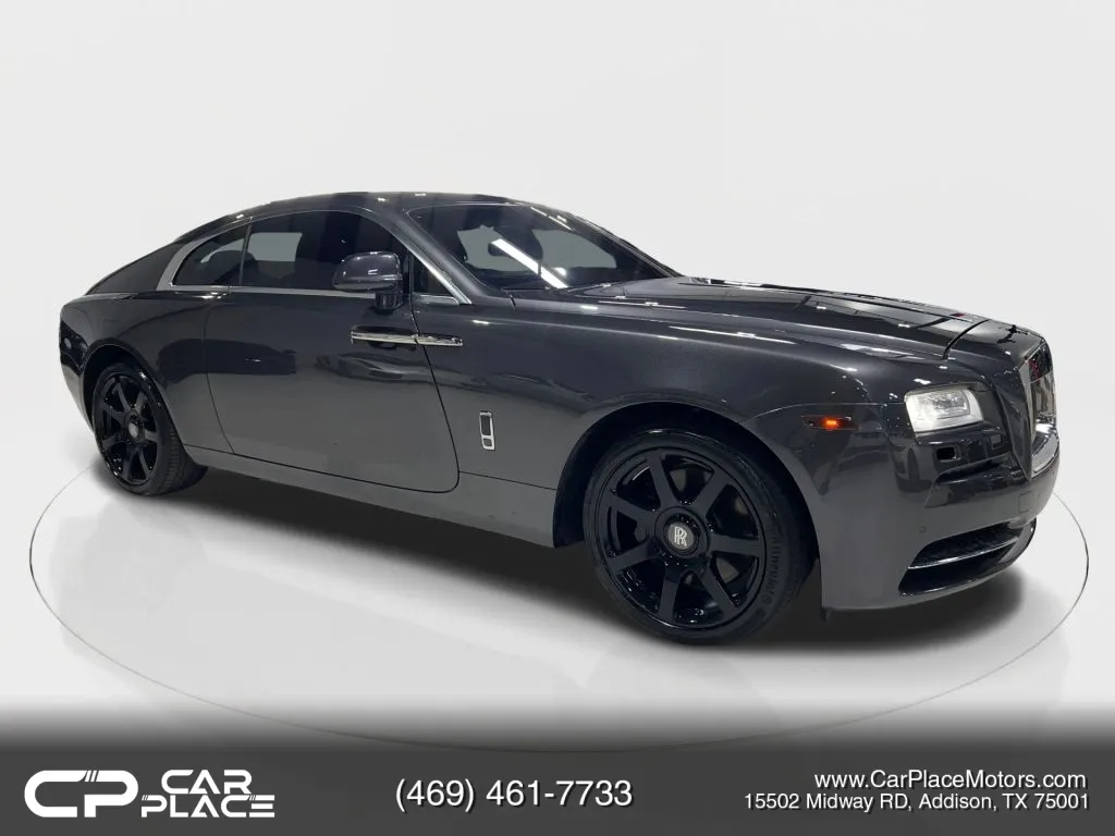 Gray 2014 Rolls-Royce Wraith Coupe 2D for sale in Addison, TX