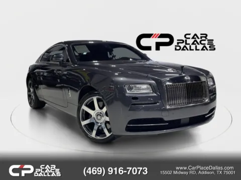 Gray 2014 Rolls-Royce Wraith Coupe 2D for sale in Addison, TX