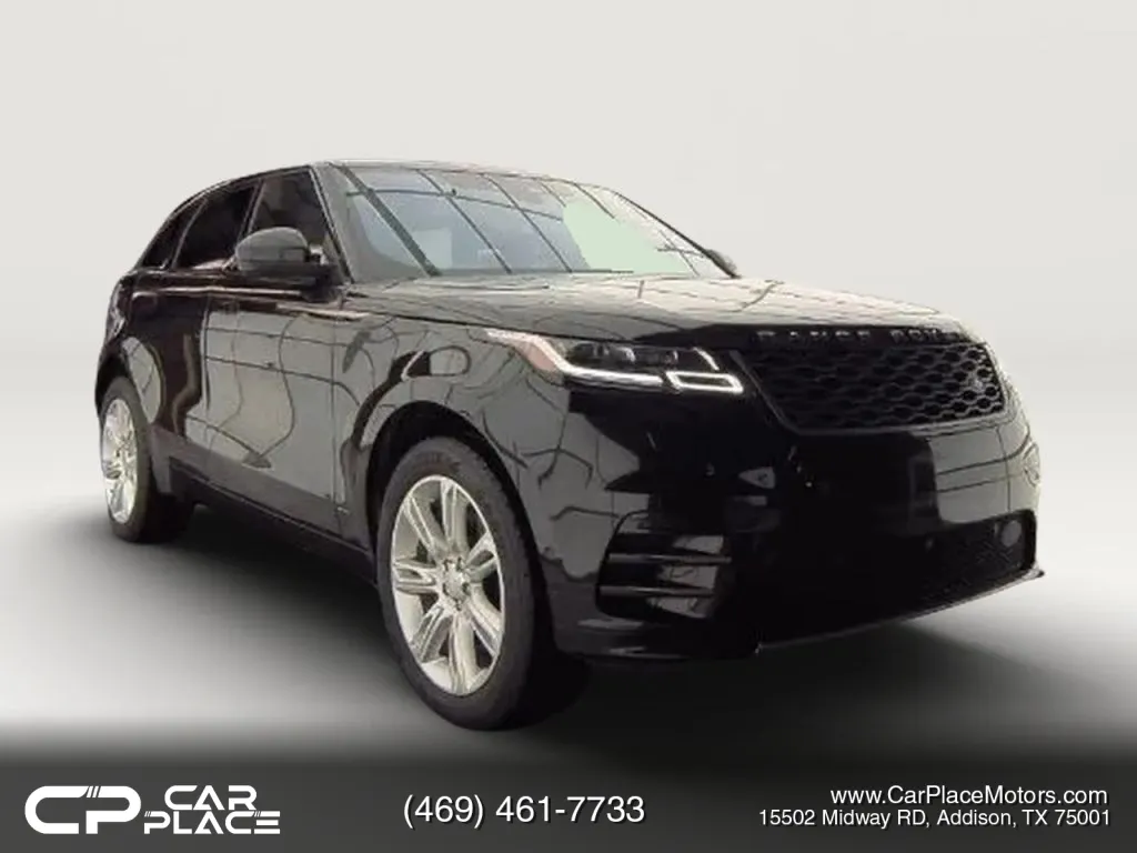 Black 2021 Land Rover Range Rover Velar R-Dynamic S P250 Sport Utility 4D for sale in Addison, TX