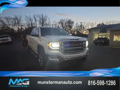 White 2018 GMC Sierra 1500 SLT for sale in Blue Springs, MO