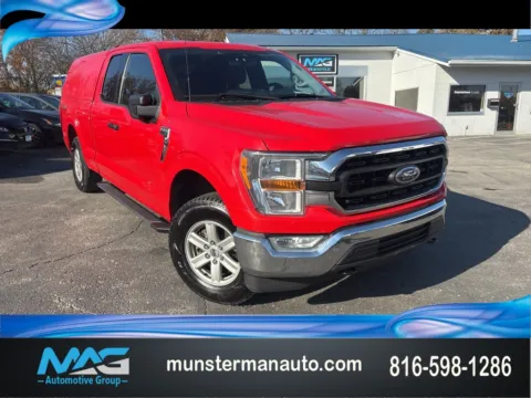 Red 2021 Ford F-150 XLT for sale in Blue Springs, MO