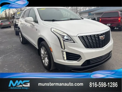 White 2022 Cadillac XT5 Luxury for sale in Blue Springs, MO