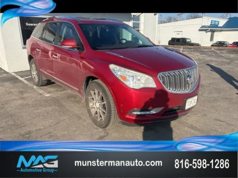 Red 2014 Buick Enclave Leather Group for sale in Blue Springs, MO