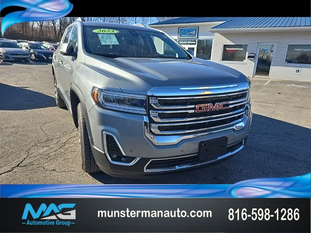Gray 2023 GMC Acadia SLT for sale in Blue Springs, MO