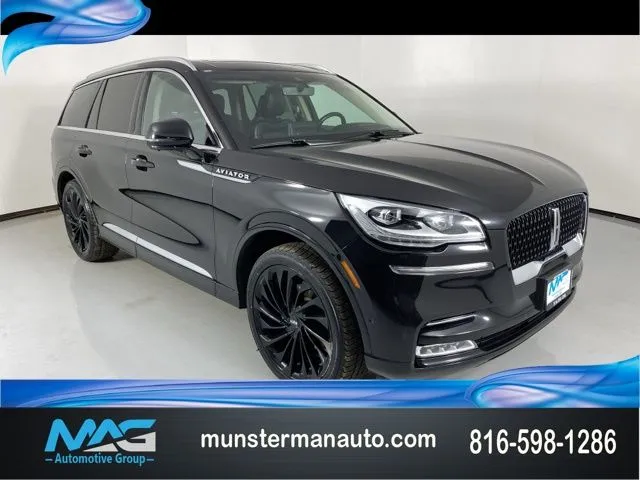 Black 2021 Lincoln Aviator Reserve for sale in Blue Springs, MO