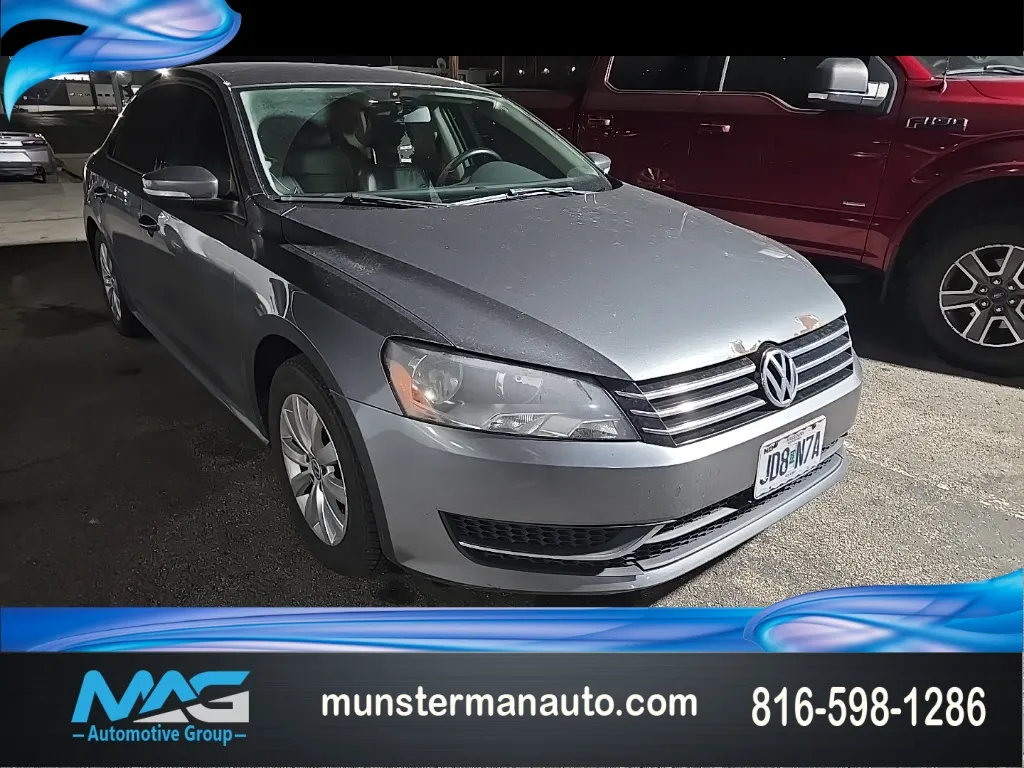 Silver 2015 Volkswagen Passat 1.8T S for sale in Blue Springs, MO