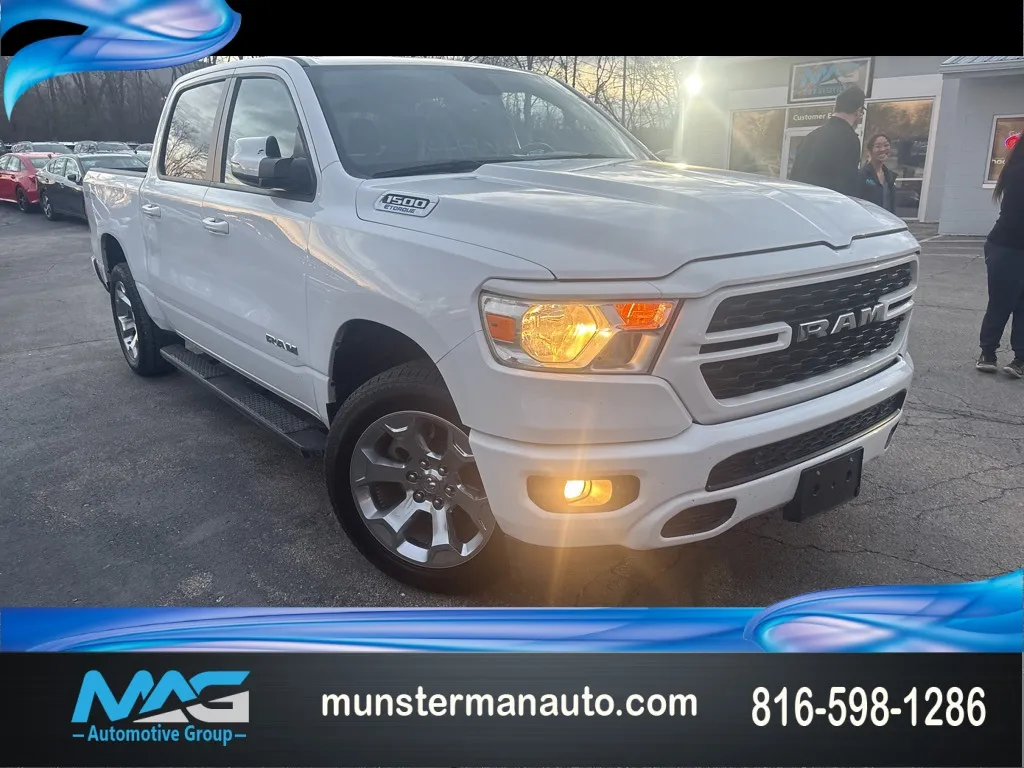 White 2022 Ram 1500 Big Horn/Lone Star for sale in Blue Springs, MO