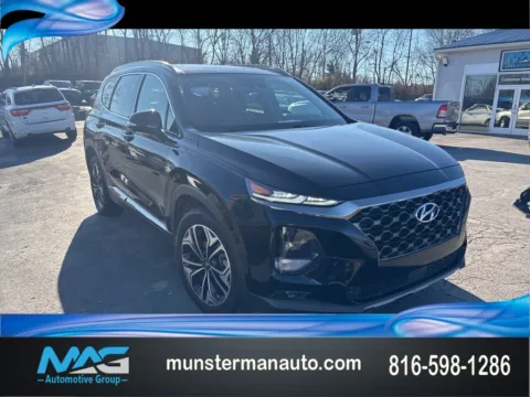 Black 2019 Hyundai Santa Fe Limited for sale in Blue Springs, MO