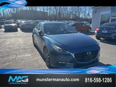 Blue 2018 Mazda Mazda3 Grand Touring for sale in Blue Springs, MO