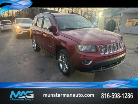 Red 2014 Jeep Compass Limited for sale in Blue Springs, MO