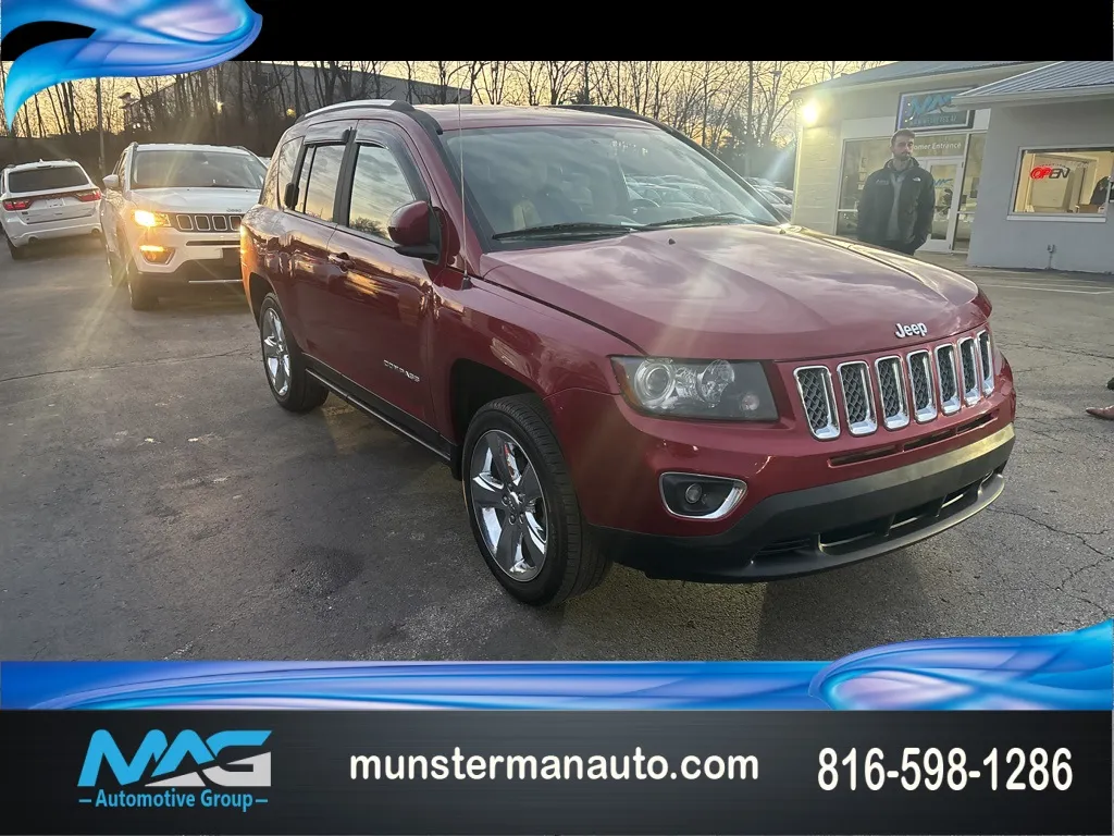 Red 2014 Jeep Compass Limited for sale in Blue Springs, MO