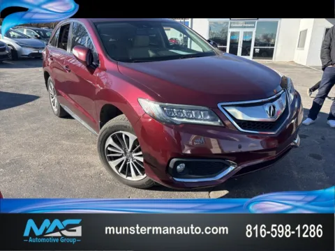 Red 2016 Acura RDX for sale in Blue Springs, MO
