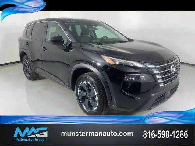 Black 2024 Nissan Rogue SV for sale in Blue Springs, MO