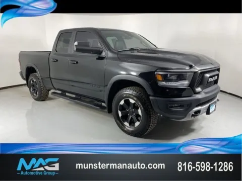 Black 2019 Ram 1500 Rebel for sale in Blue Springs, MO