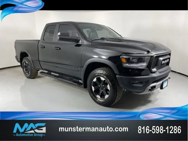 Black 2019 Ram 1500 Rebel for sale in Blue Springs, MO