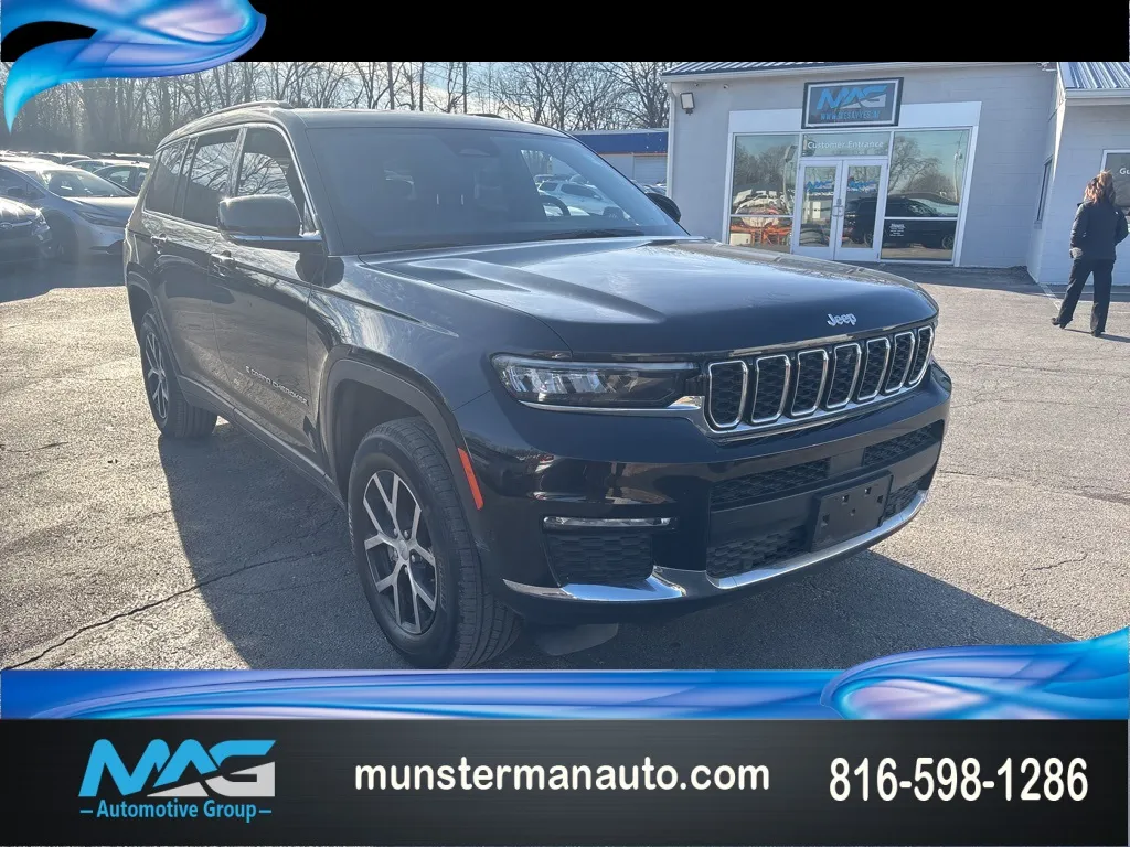 Black 2024 Jeep Grand Cherokee L Limited for sale in Blue Springs, MO