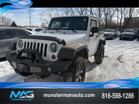 White 2012 Jeep Wrangler Sport for sale in Blue Springs, MO