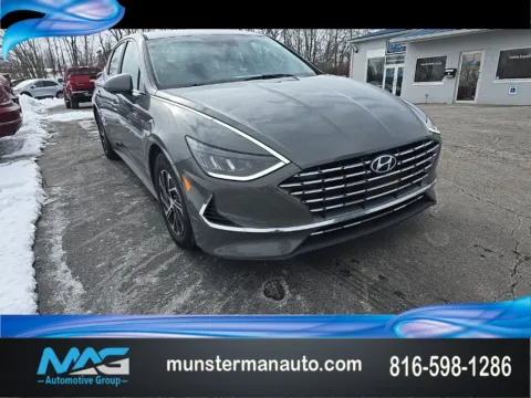 Gray 2022 Hyundai Sonata Hybrid Blue for sale in Blue Springs, MO