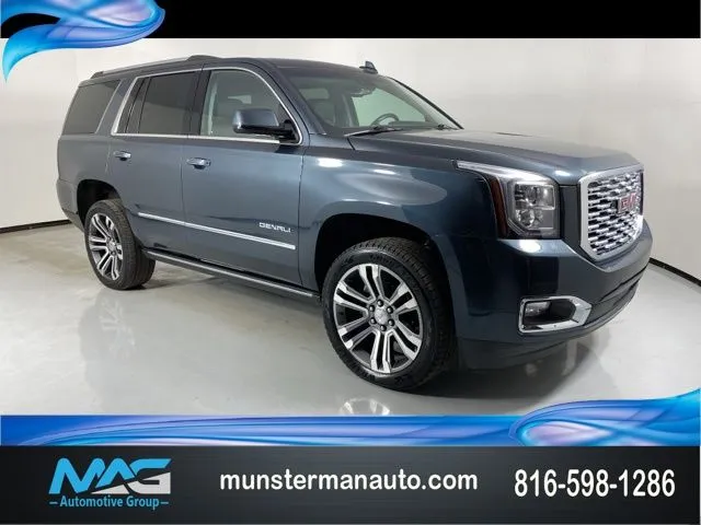 Blue 2019 GMC Yukon Denali for sale in Blue Springs, MO