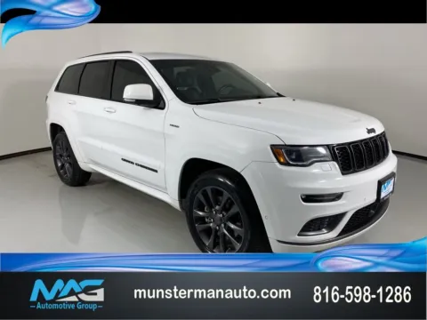 White 2018 Jeep Grand Cherokee High Altitude for sale in Blue Springs, MO