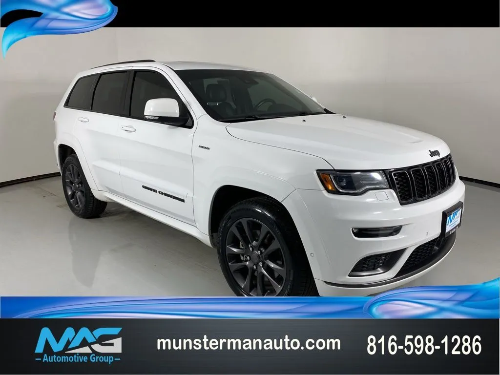 White 2018 Jeep Grand Cherokee High Altitude for sale in Blue Springs, MO