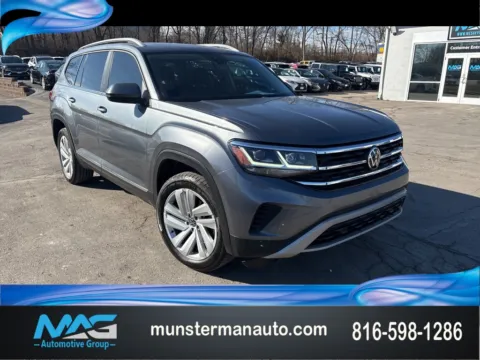 Gray 2021 Volkswagen Atlas SEL for sale in Blue Springs, MO