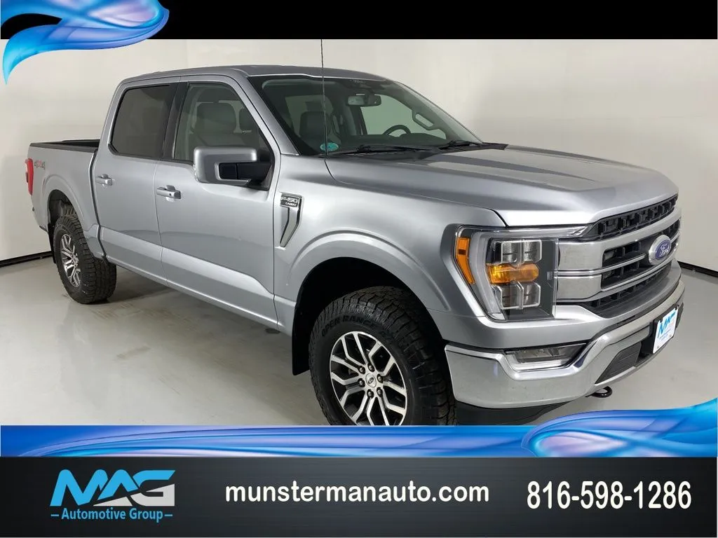 Silver 2022 Ford F-150 Lariat for sale in Blue Springs, MO