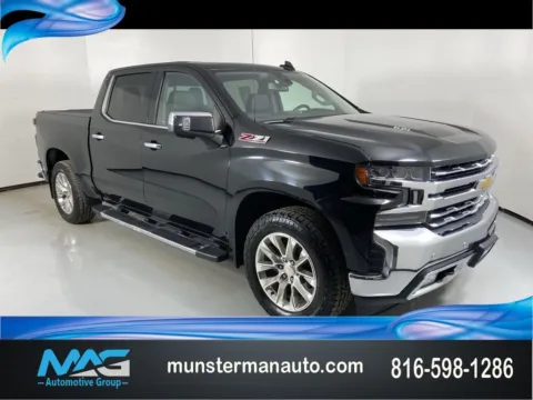 Black 2019 Chevrolet Silverado 1500 LTZ for sale in Blue Springs, MO