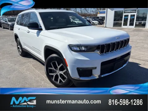 White 2024 Jeep Grand Cherokee L Limited for sale in Blue Springs, MO