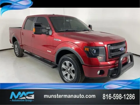 Red 2013 Ford F-150 FX4 for sale in Blue Springs, MO