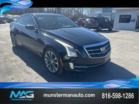Black 2017 Cadillac ATS 2.0L Turbo Luxury for sale in Blue Springs, MO