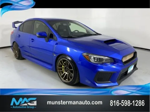 Blue 2019 Subaru WRX STi Limited for sale in Blue Springs, MO