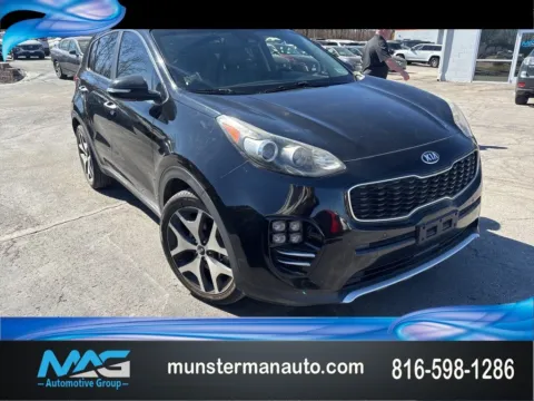 Black 2017 Kia Sportage SX for sale in Blue Springs, MO