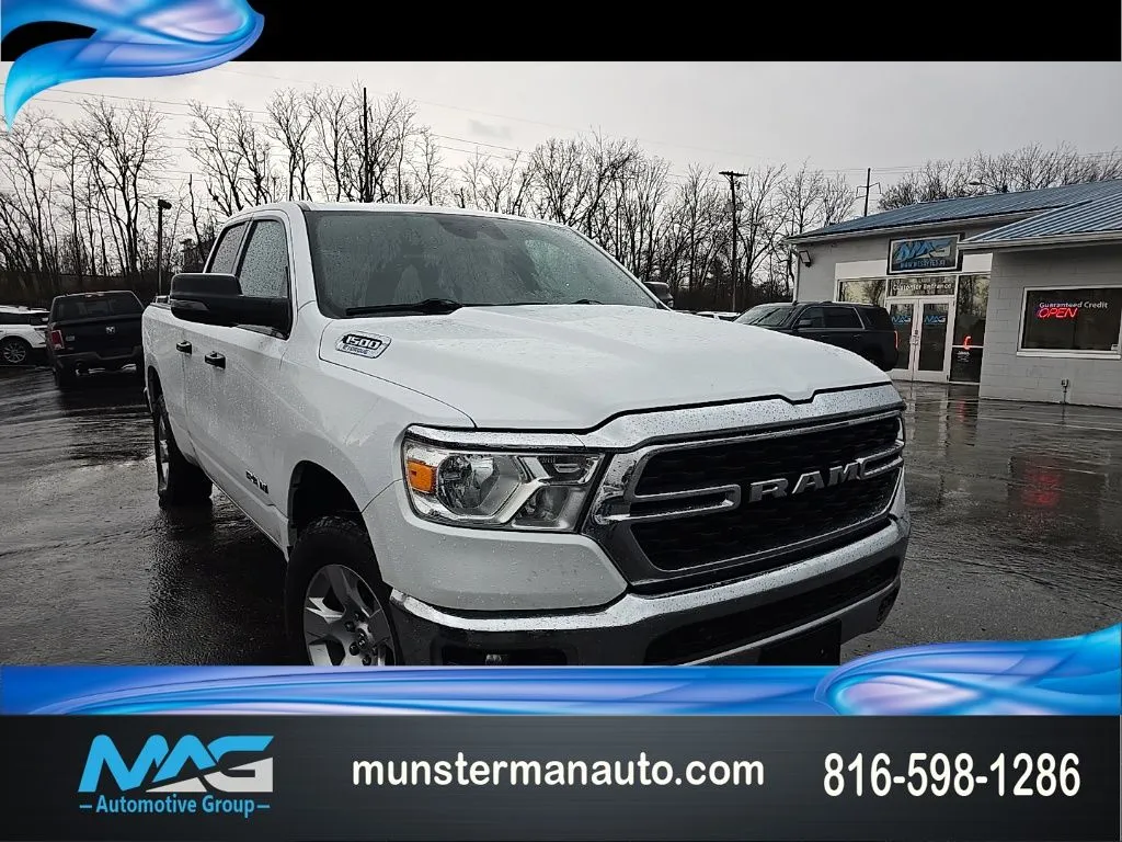 White 2024 Ram 1500 Big Horn/Lone Star for sale in Blue Springs, MO