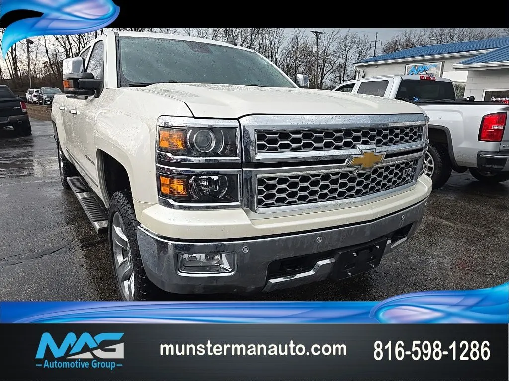 White 2015 Chevrolet Silverado 1500 LTZ for sale in Blue Springs, MO
