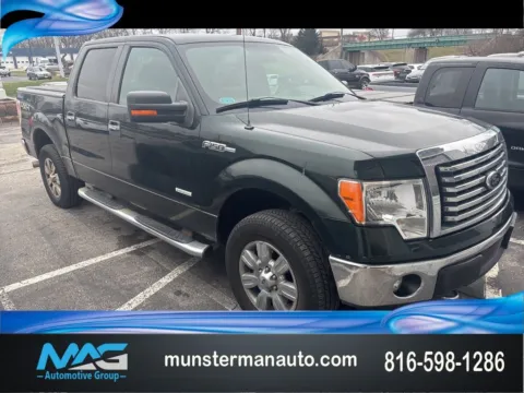 Green 2012 Ford F-150 XLT for sale in Blue Springs, MO