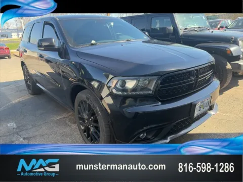 Black 2016 Dodge Durango R/T for sale in Blue Springs, MO