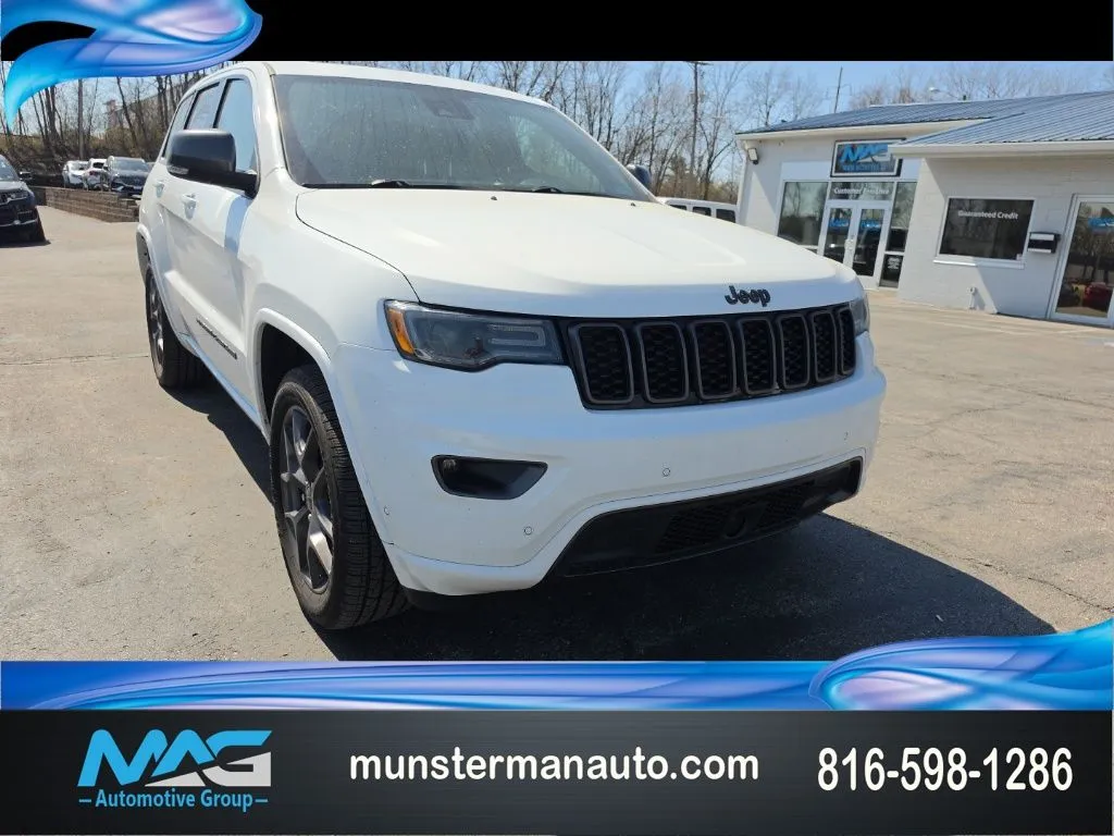 White 2021 Jeep Grand Cherokee 80th Anniversary Edition for sale in Blue Springs, MO