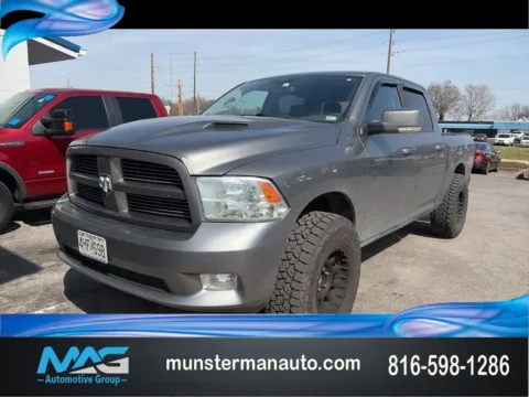 Gray 2012 Ram 1500 Sport for sale in Blue Springs, MO