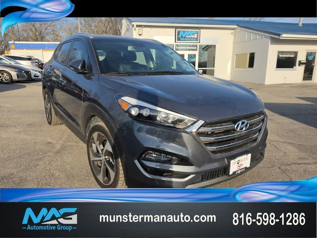 Gray 2016 Hyundai Tucson Limited for sale in Blue Springs, MO