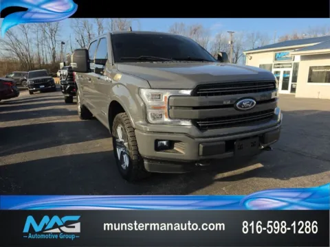 Gray 2018 Ford F-150 Lariat for sale in Blue Springs, MO