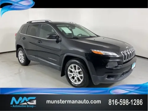 Black 2015 Jeep Cherokee Latitude for sale in Blue Springs, MO