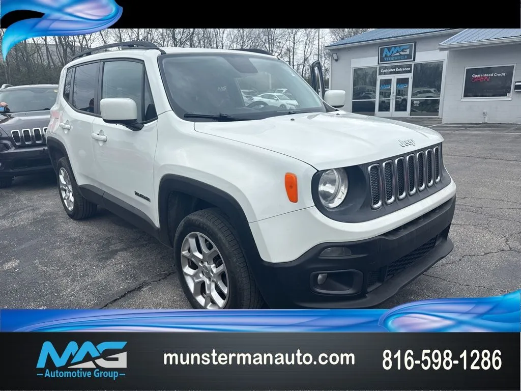White 2015 Jeep Renegade Latitude for sale in Blue Springs, MO