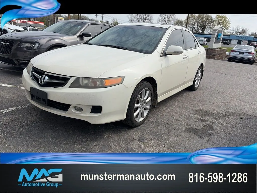 White 2007 Acura TSX for sale in Blue Springs, MO