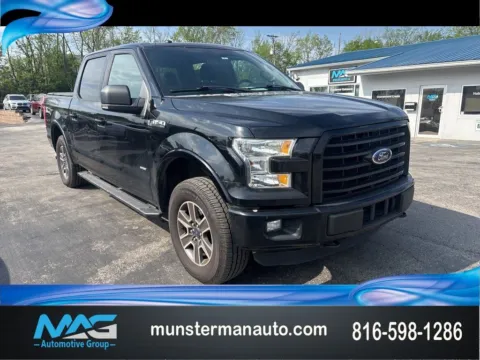 Black 2016 Ford F-150 XLT for sale in Blue Springs, MO
