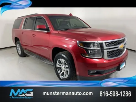 Red 2015 Chevrolet Suburban LT for sale in Blue Springs, MO