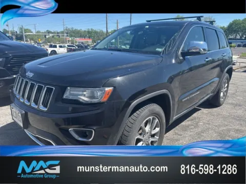 Black 2014 Jeep Grand Cherokee Limited for sale in Blue Springs, MO