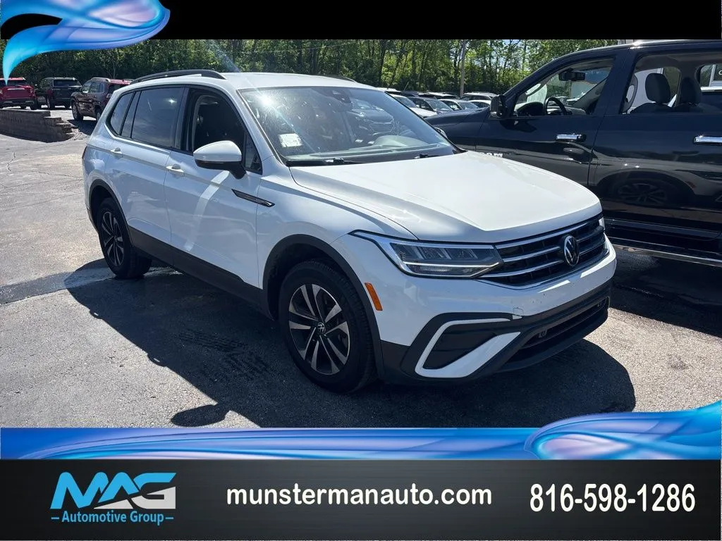 White 2024 Volkswagen Tiguan 2.0T S for sale in Blue Springs, MO