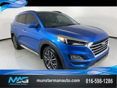 Blue 2020 Hyundai Tucson Ultimate for sale in Blue Springs, MO