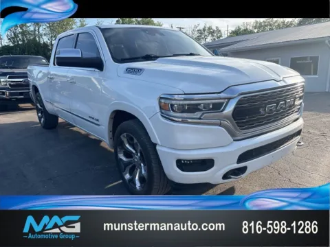 White 2019 Ram 1500 Limited for sale in Blue Springs, MO